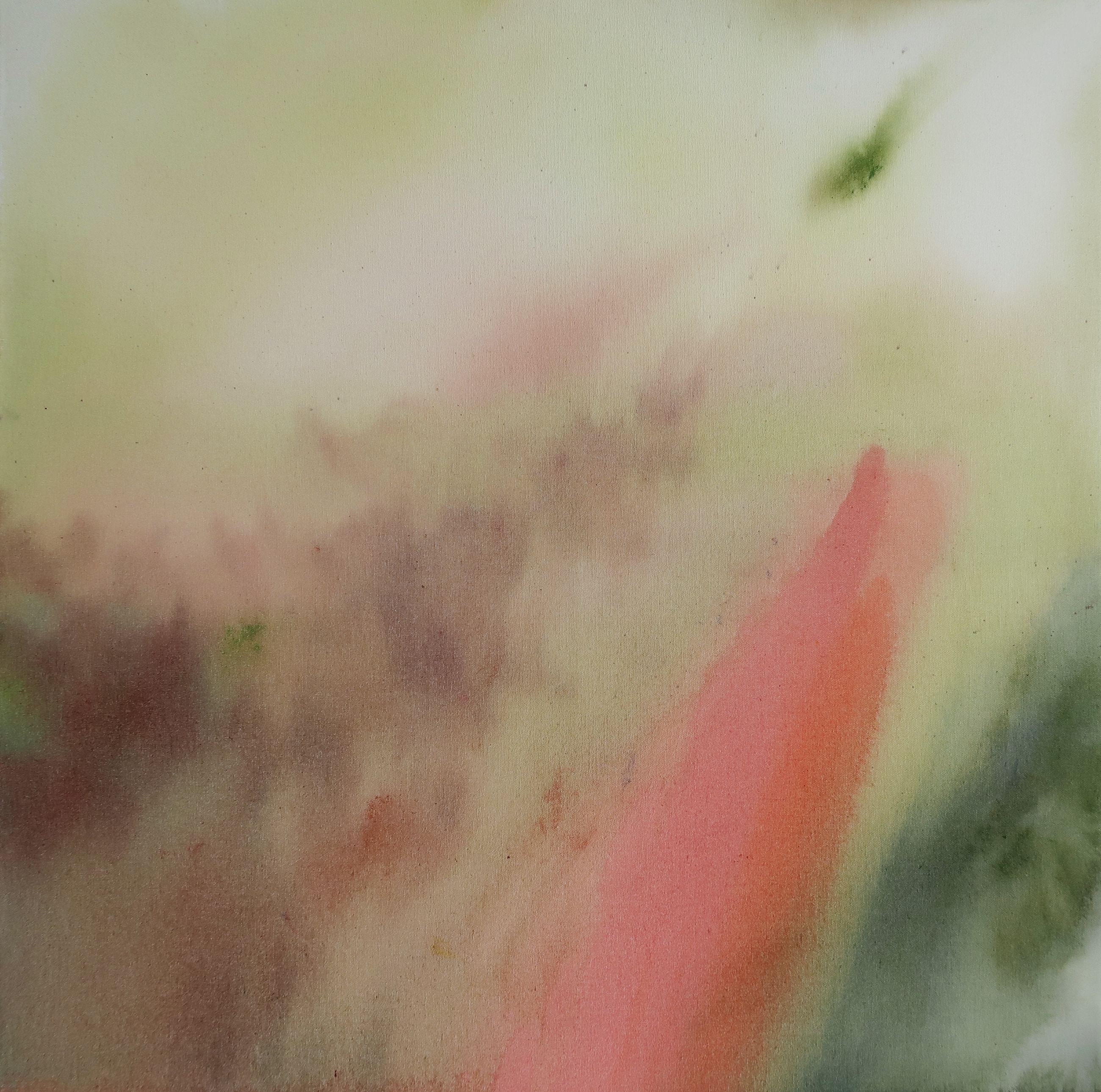Figs, Acrylic on canvas, 80 × 80 cm